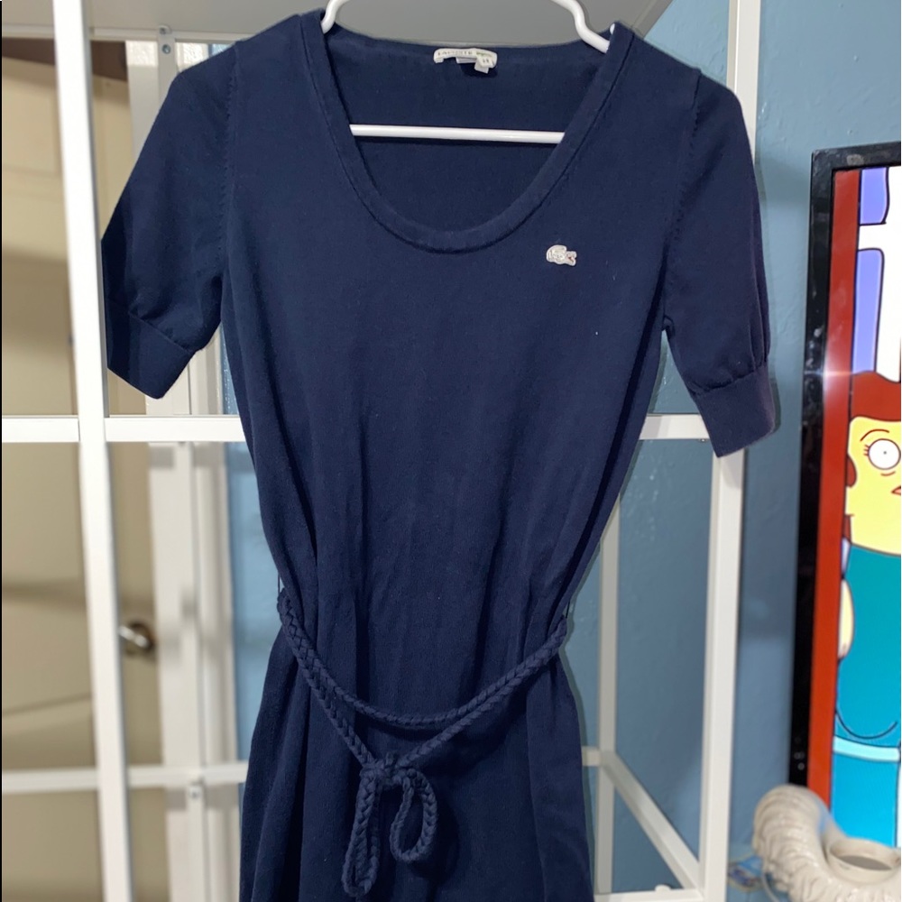 Cute Lacoste sweater dress